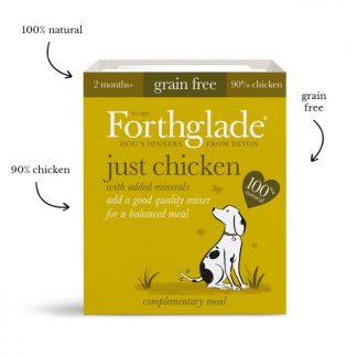 Forthglade Just Chicken Natural Wet Dog Food
