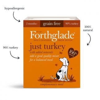 Forthglade Just Turkey Natural Wet Food