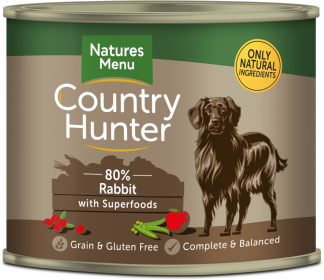 Country Hunter Cans Rabbit With Superfoods 6 X 600g Pack