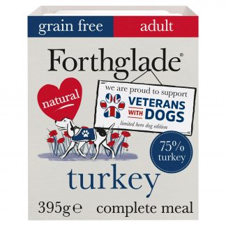 Turkey with sweet potato & vegetables natural wet dog food (395g)