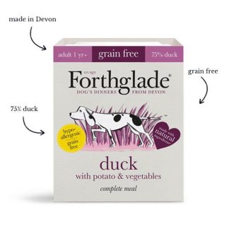 Duck with potato & vegetables natural wet dog food (395g)