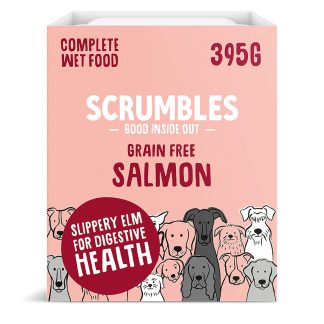 Scrumbles Complete Grain Free Wet Dog Food Salmon 7x395g