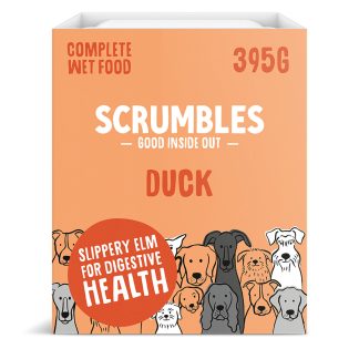 Scrumbles Complete Grain Free Wet Dog Food Duck 7x395g
