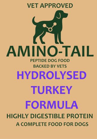 AMINO-TAIL HYDROLYSED DOG FOOD - TURKEY FORMULA