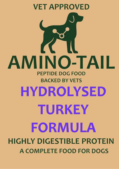 AMINO-TAIL HYDROLYSED DOG FOOD - TURKEY FORMULA